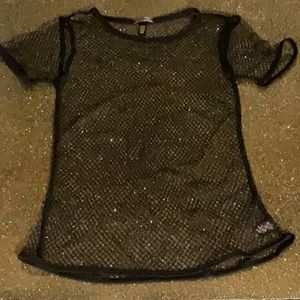 Victorias Secret fishnet t-shirt. New w/o tags. Size medium.